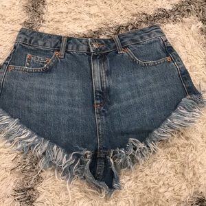 Denim shorts perfect for summer!